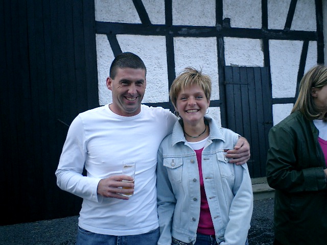 Das Brautpaar Guenter und Beate
