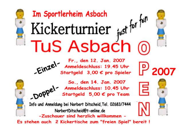 11 Teams haben jetzt schon im Doppel gemeldet
