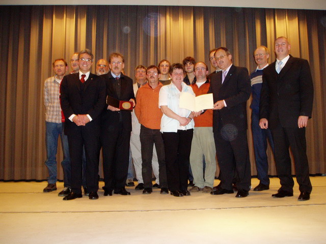 Die TuS Vertreter in Oppenheim
