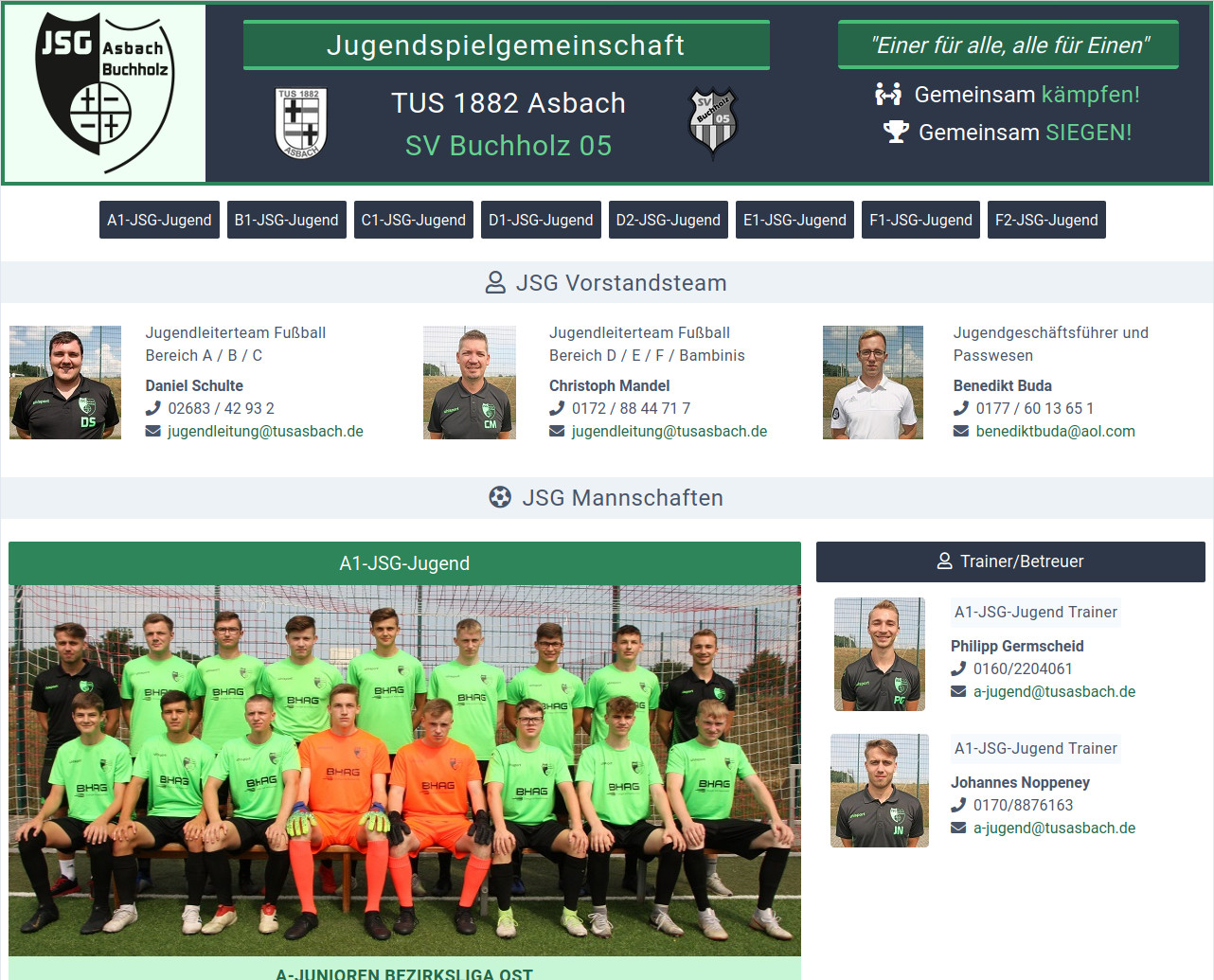 Live: Finale Version von jsg.tusasbach.de
