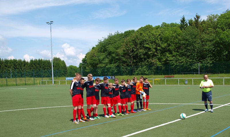 Vor dem Spiel
