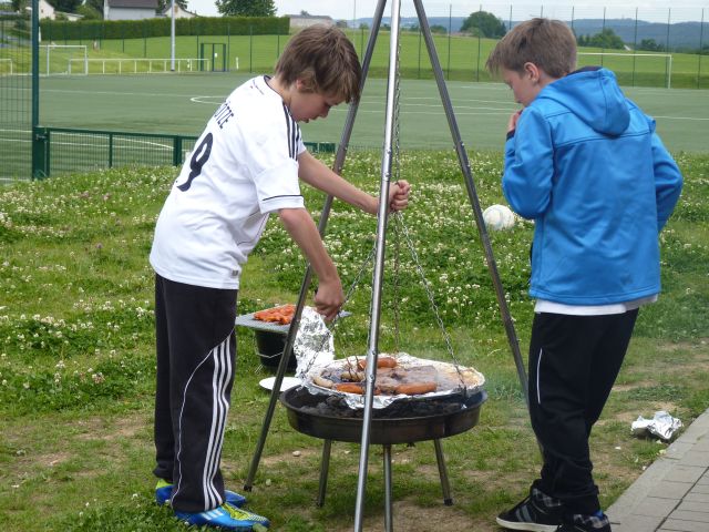 Grillmeister unter sich
