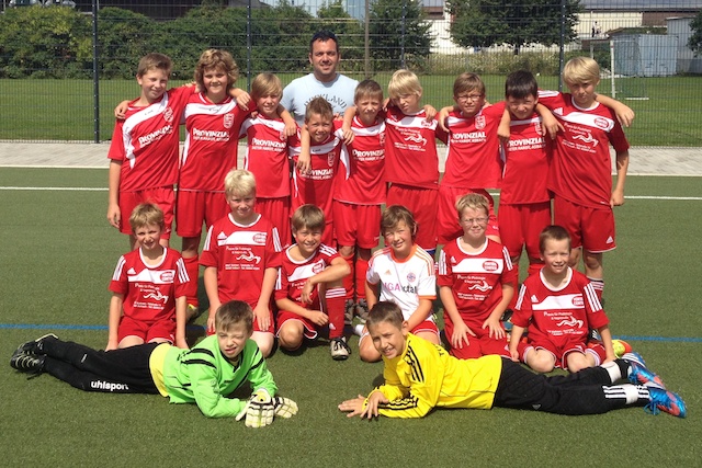 Die TuS Asbach Teams vom 11.08.2012

