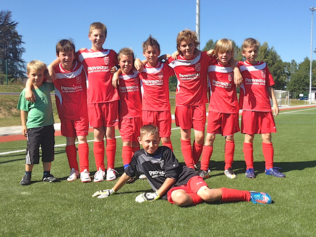 Das TuS Asbach Team E1 vom 08.09.2012
