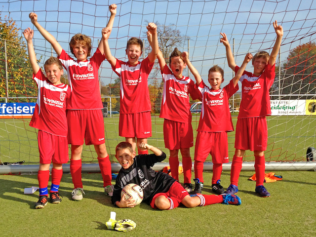 Das E1 Team vom 20.10.2012 gg Rheinbreitbach
