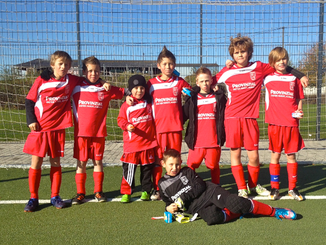 Das TuS Asbach E1 Team vom 27.10.2012
