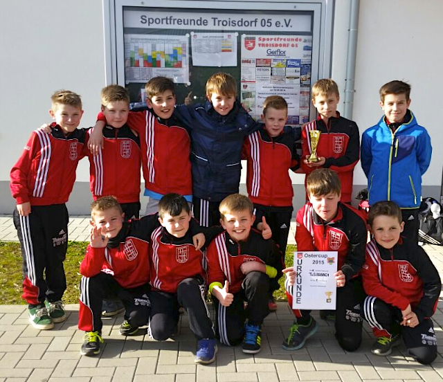 Das TuS Asbach Team vom Osterturnier

