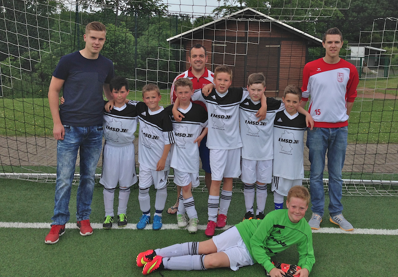 Die Mannschaft vom REWE-Pfingst-Cup 2015
