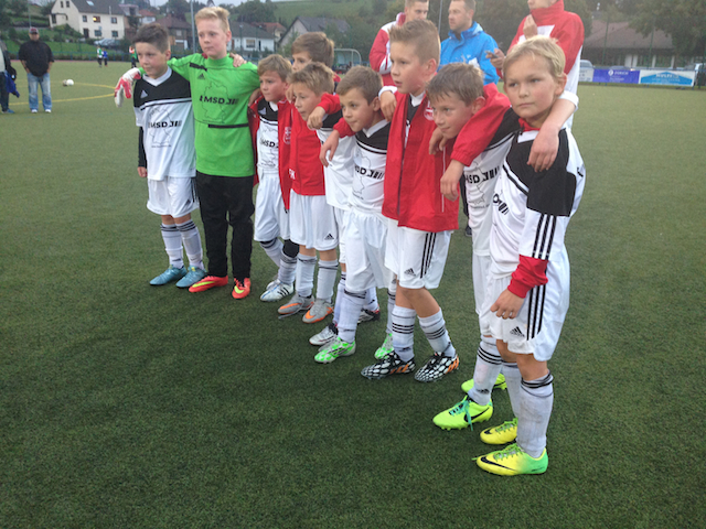Das TuS Asbach E1 Team vom 23.09.2015 in St. Katharinen
