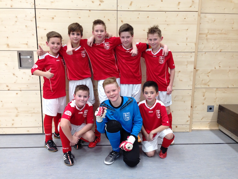 Das TuS Asbach E1 Team vom 20.12.2015 in Linz
