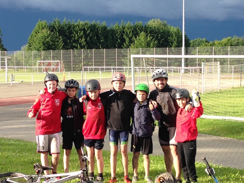 Das E1 Team der MTB Tour vom 15.06.2016
