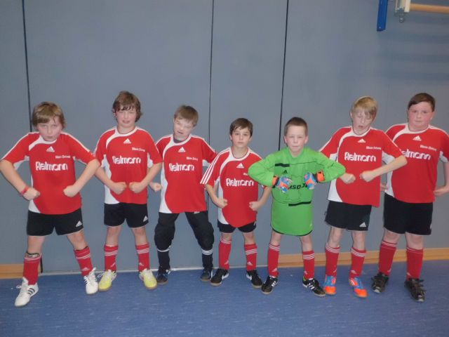 unser Team als Muskelprotze

