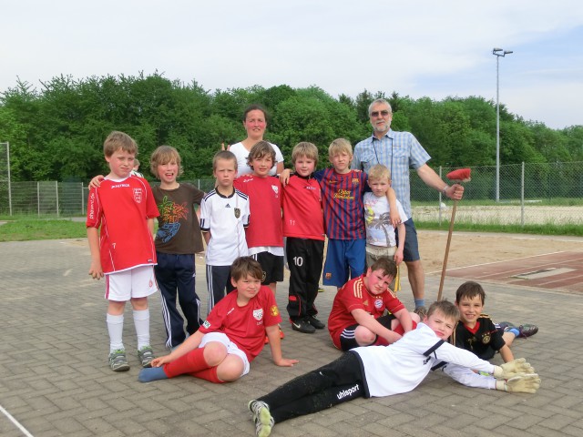 Die Aufstellung -:)
